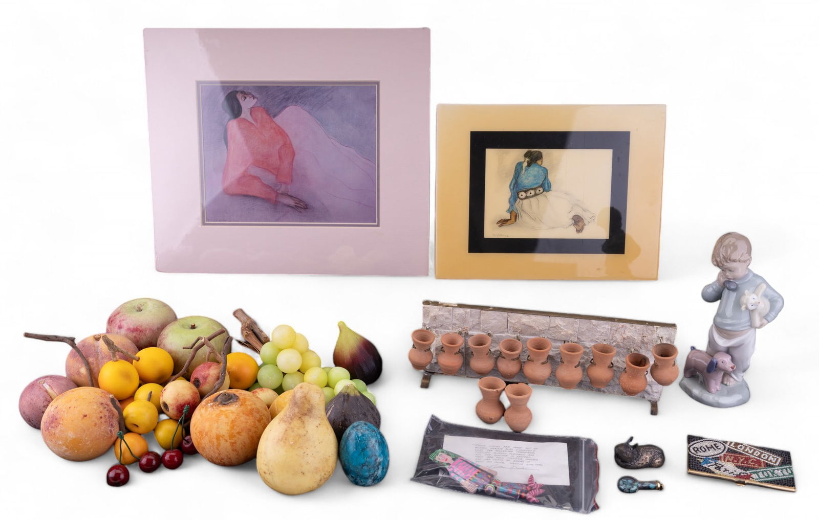 R.C. Gorman Art, Decorative Item Grouping (1 of 14)