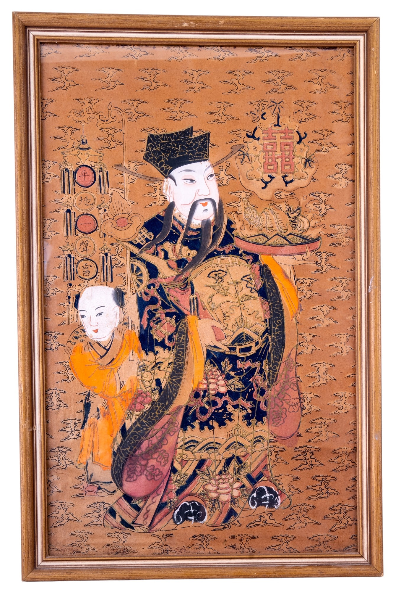 Chinese Emperor Portrait Painting (1 of 5)