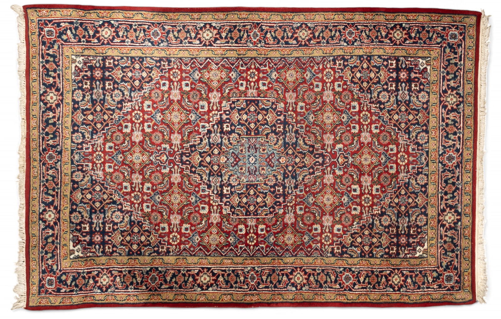 Hand-Knotted Persian Floral Rug (1 of 10)