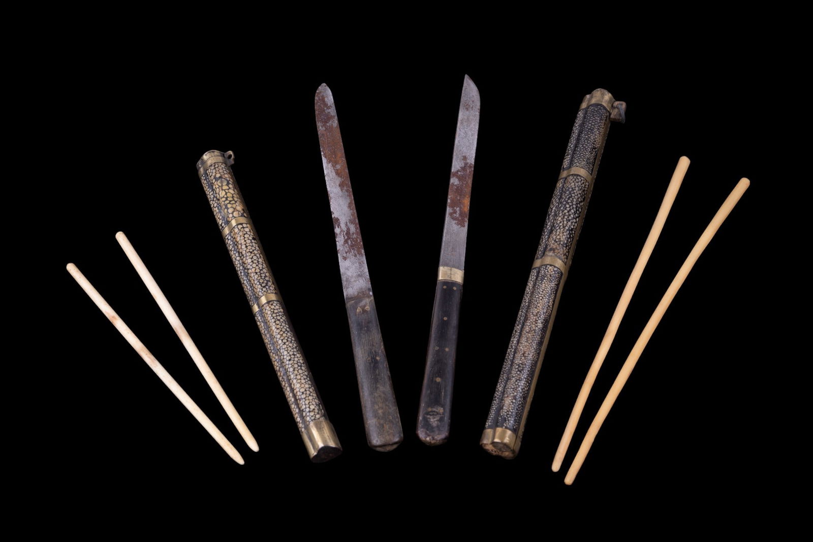 Japanese Belt Knife & Chopstick Sets (1 of 20)