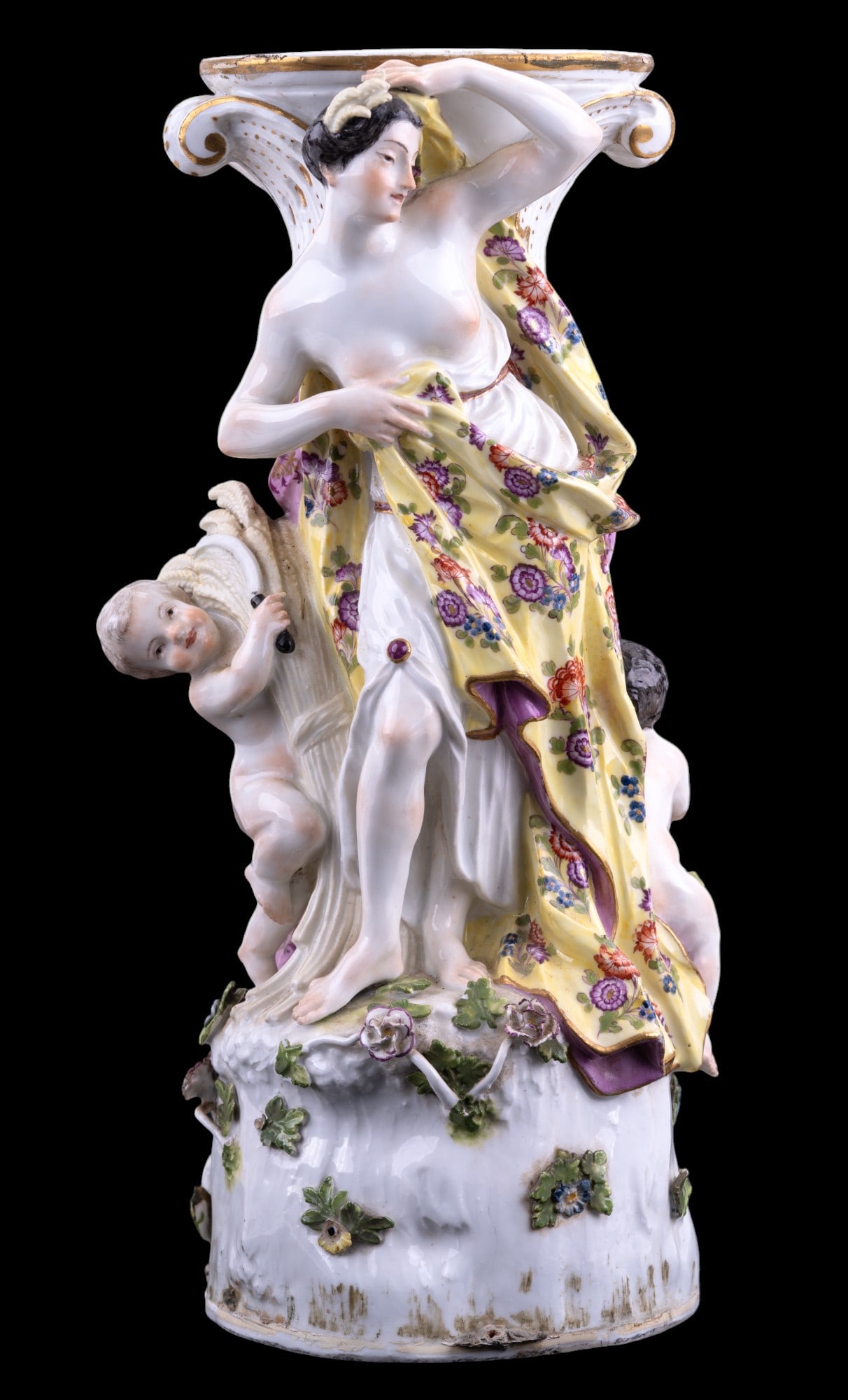 Meissen Porcelain Centerpiece Base (C. 1825-1924) (1 of 9)