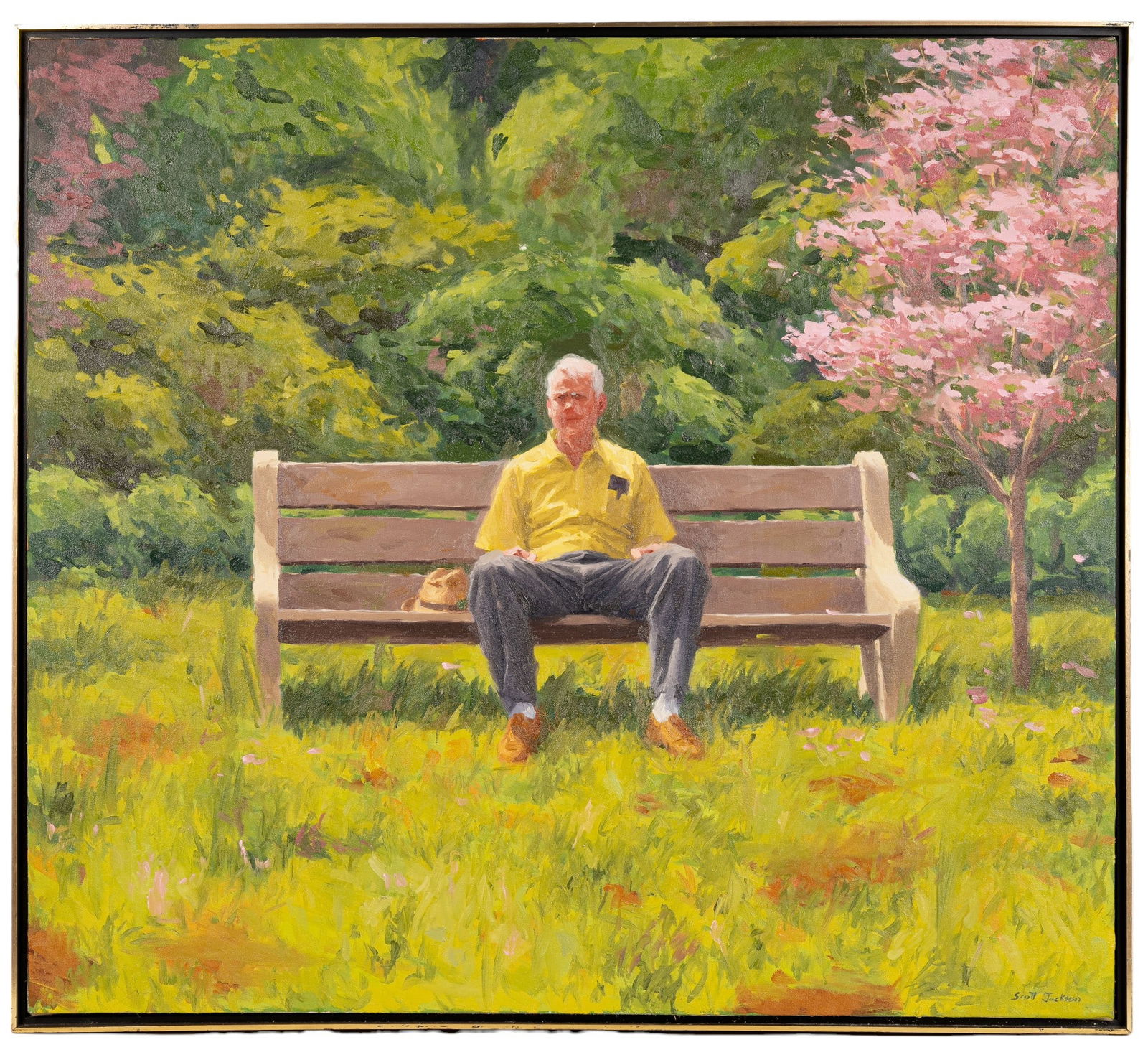 Scott Jackson Oil on Canvas "Springtime" (1 of 10)