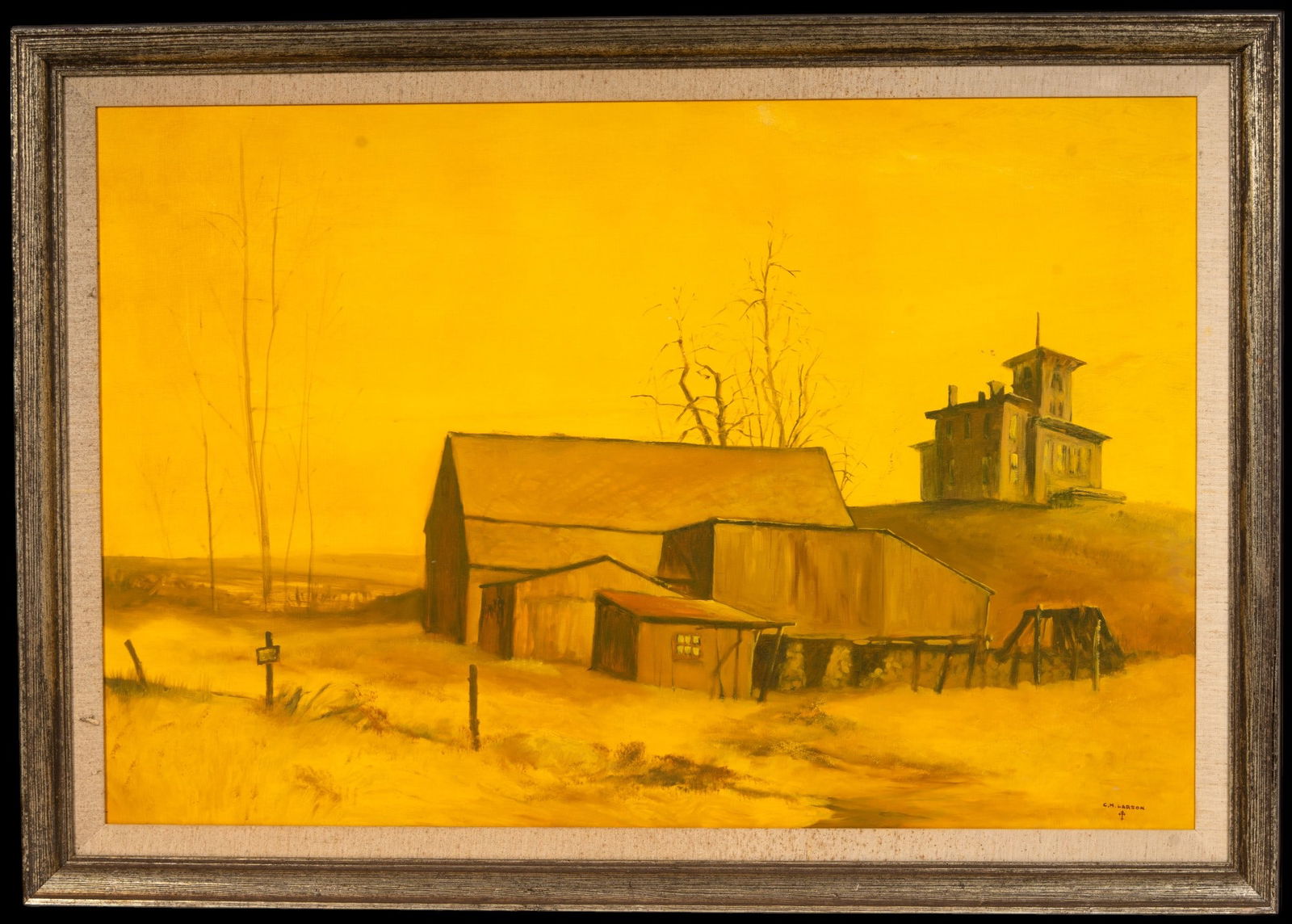 Panoramic Farm Landscape by C.H. Larson (1 of 7)