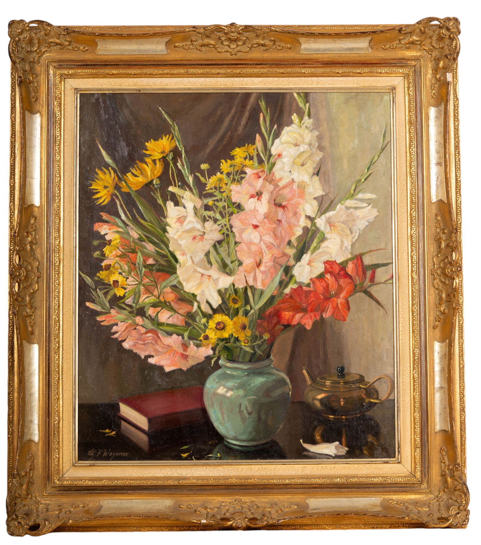 W. F. Wegener Floral Painting (1 of 11)