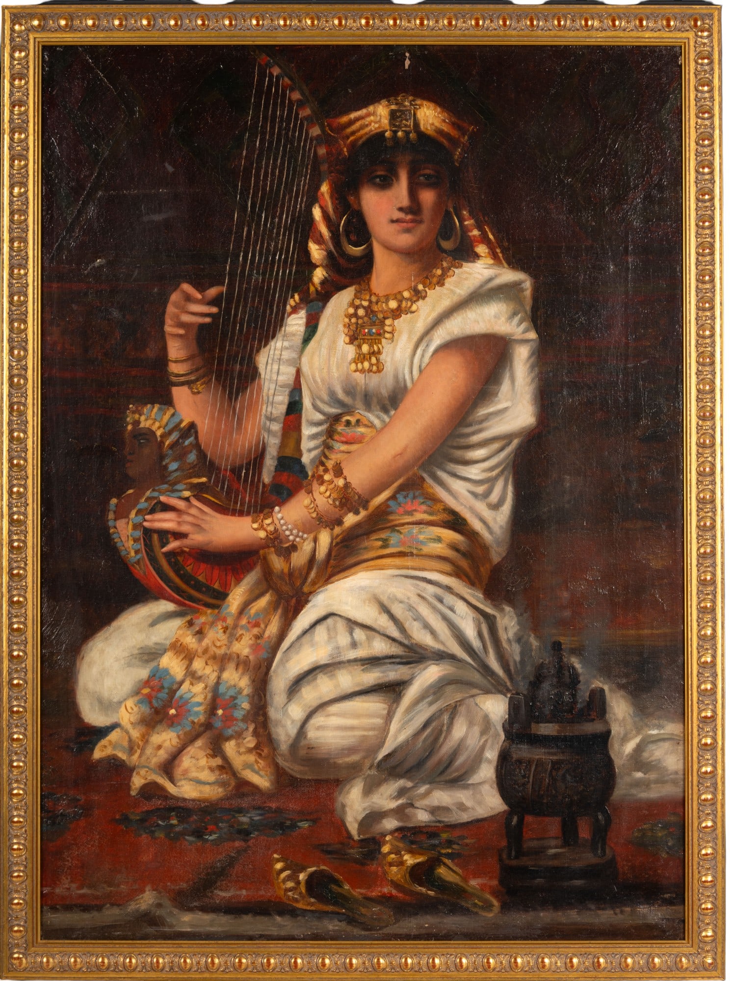 Early 20th C Painting After Nathaniel Sichel (1 of 9)