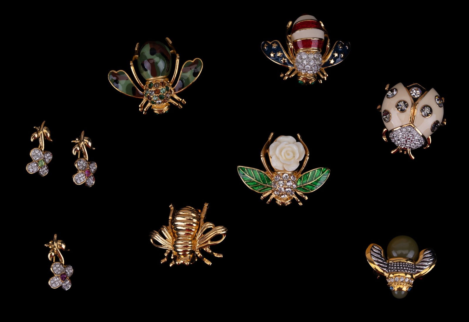 Joan Rivers Vintage Insect Pins (1 of 9)