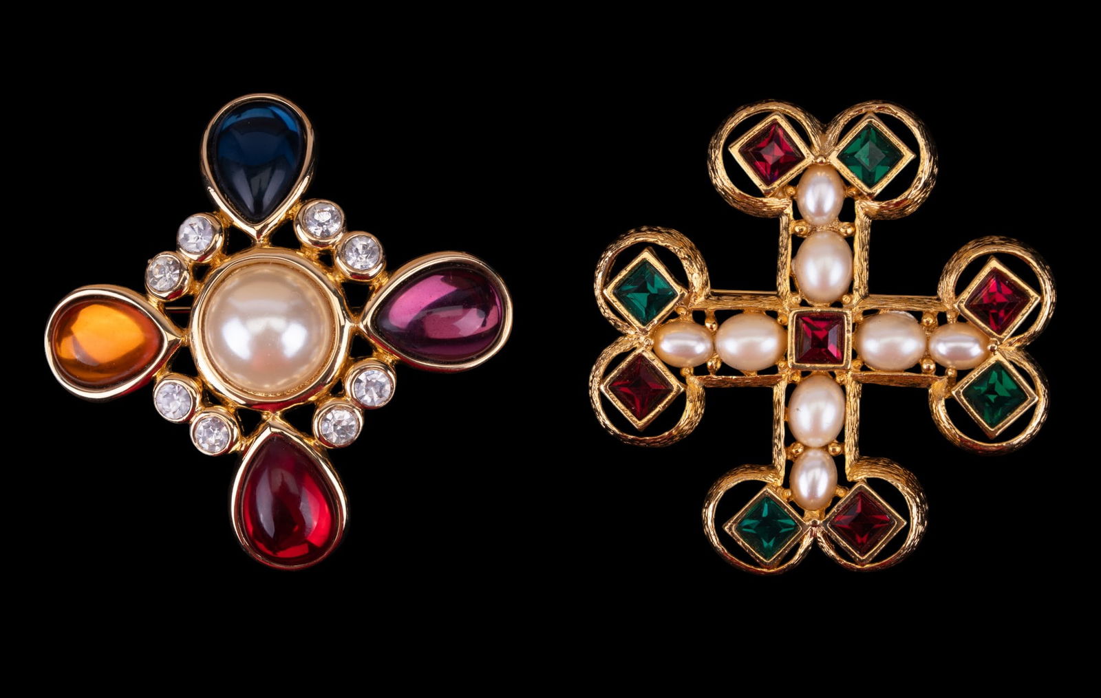 Joan Rivers Designer Brooches (1 of 7)