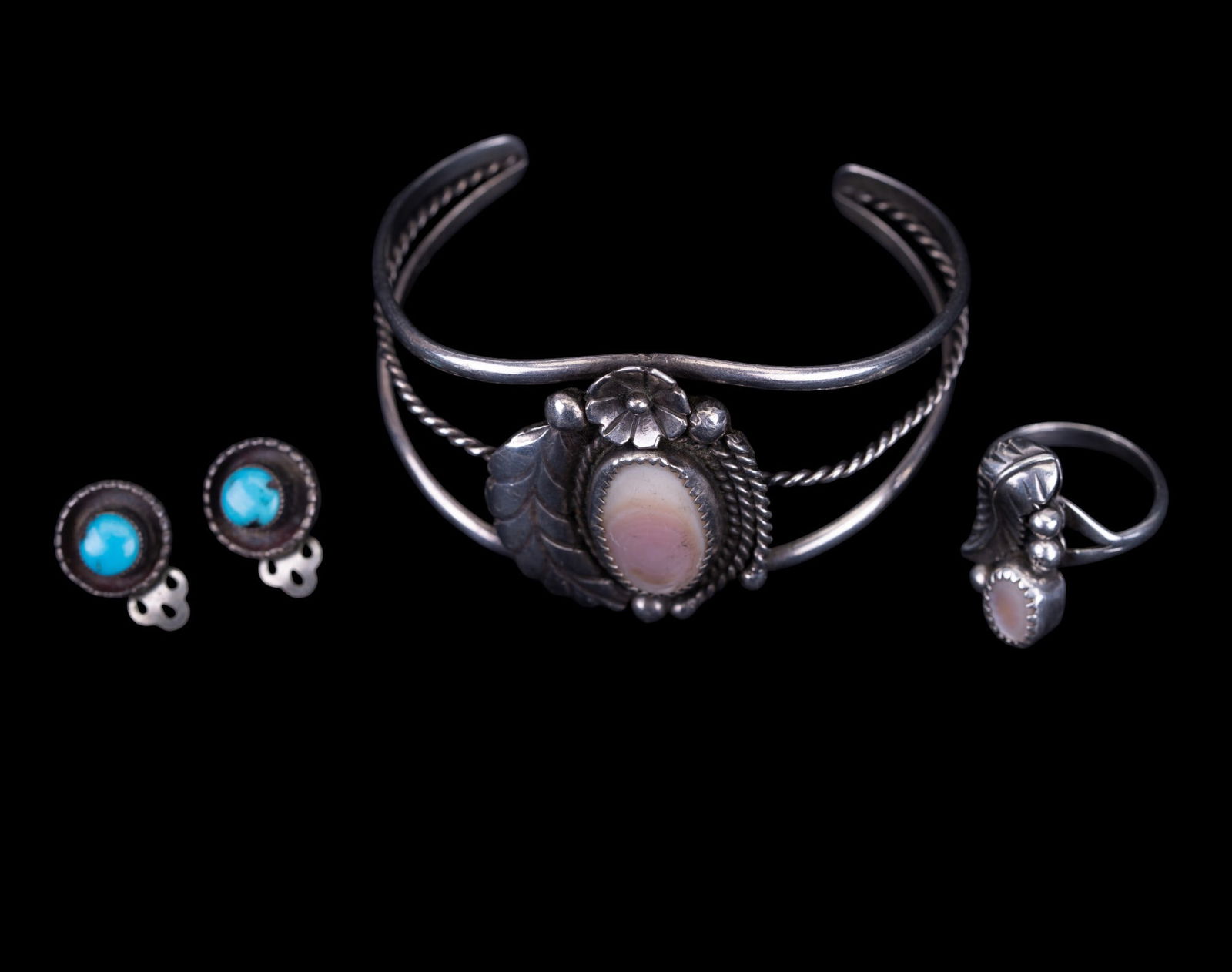 Vintage Native American Jewelry Group (1 of 12)