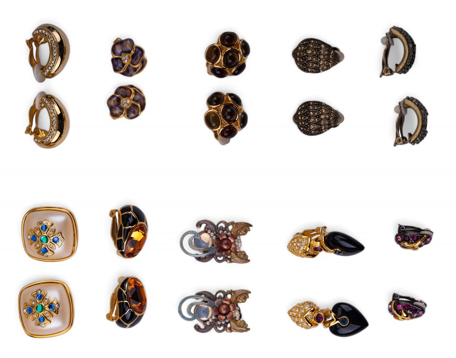 Bob Mackie & Joan Rivers Designer Earrings (1 of 10)