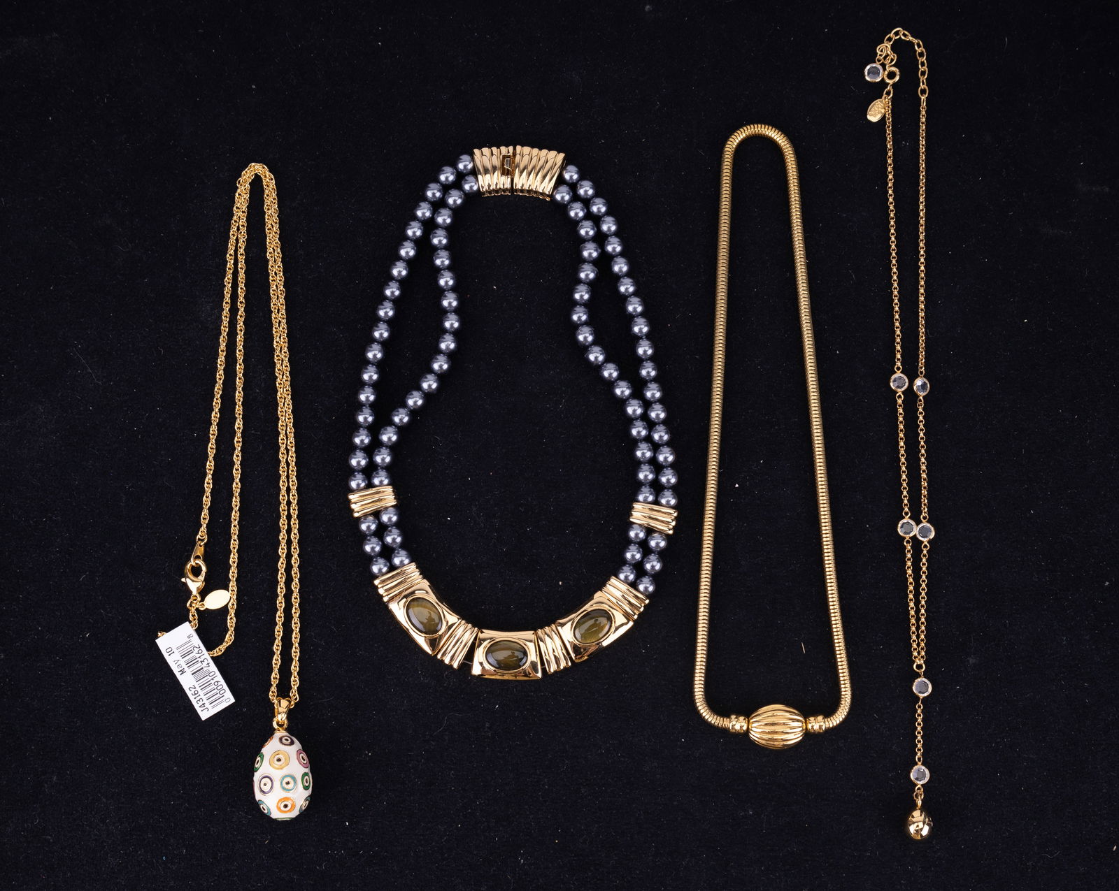 Four (4) Designer Necklaces (1 of 11)