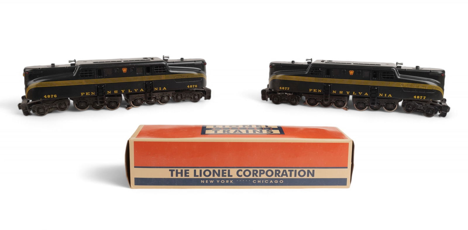 Lionel O Gauge PRR 4877 & 4866 Engines (2) (1 of 16)