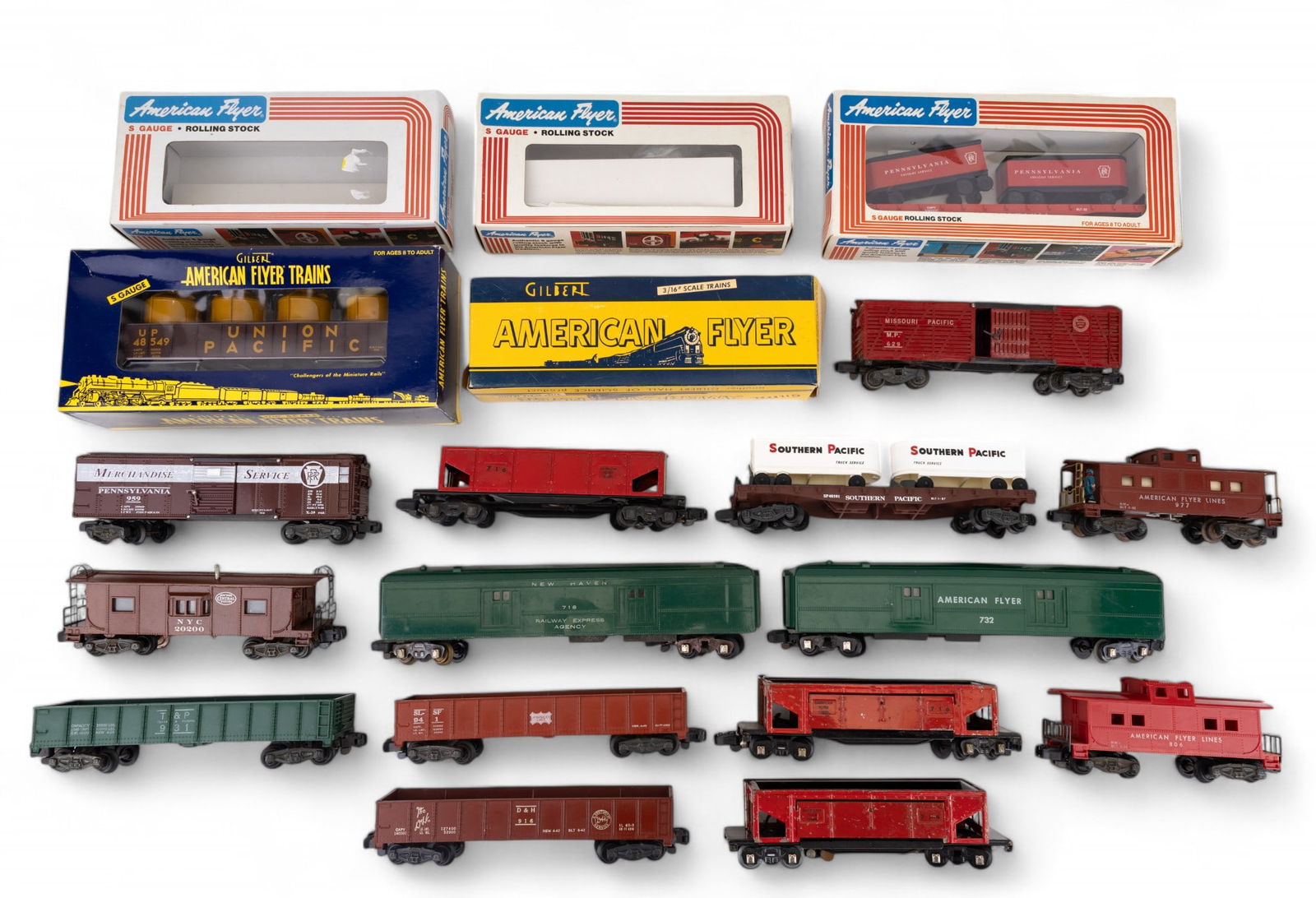 American Flyer S Gauge Car Set (16) (1 of 14)