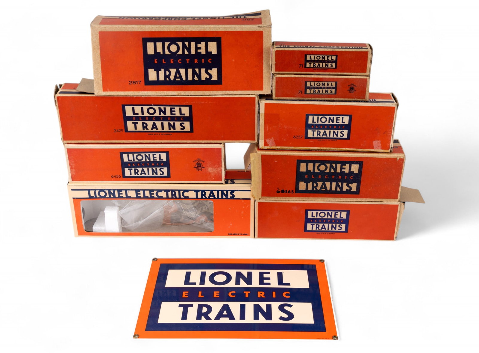 Empty Lionel Boxes and Ande Rooney Sign (1 of 5)