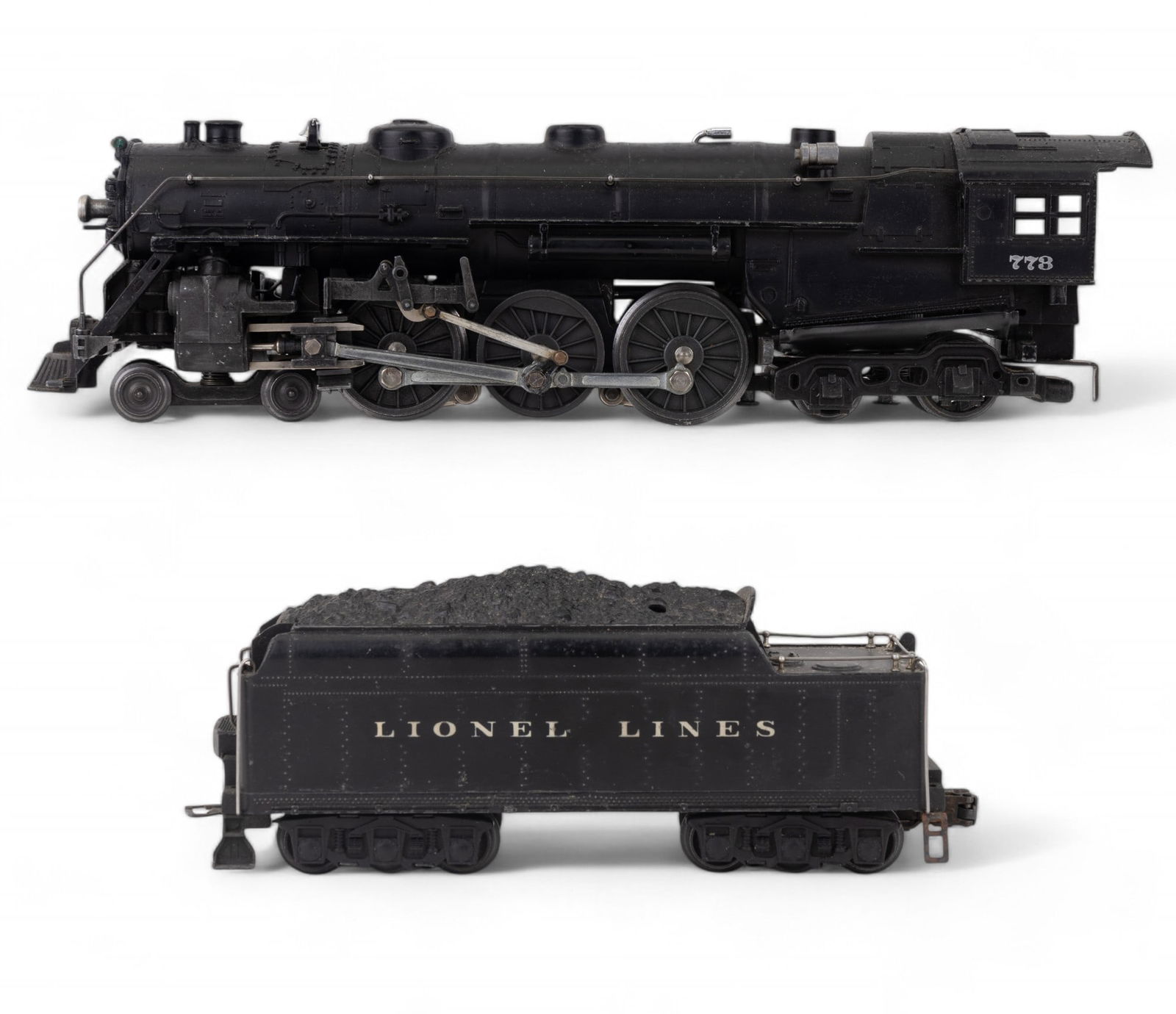 1950 Lionel 773 Hudson Locomotive and Tender Car (1 of 12)