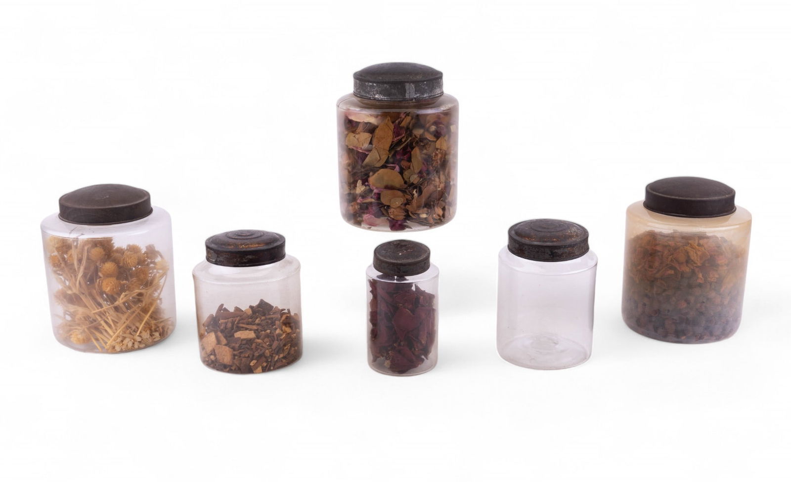 Vintage Glass Canister Set (6) (1 of 8)