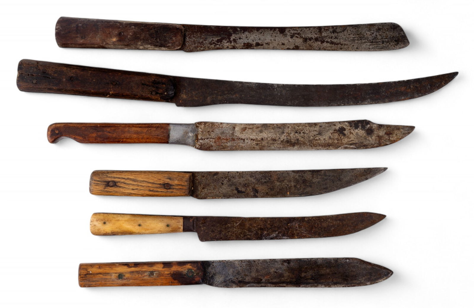 Antique Butcher Knife Set (6) (1 of 3)