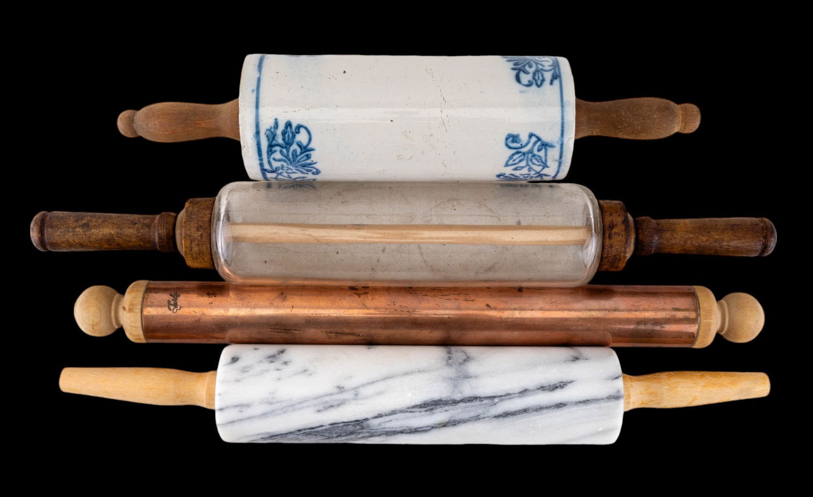 Glass, Tarla Copper, & 2 Other Rolling Pins (1 of 8)