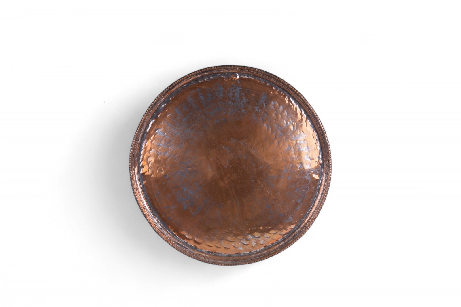Hammered Copper Charger (1 of 8)