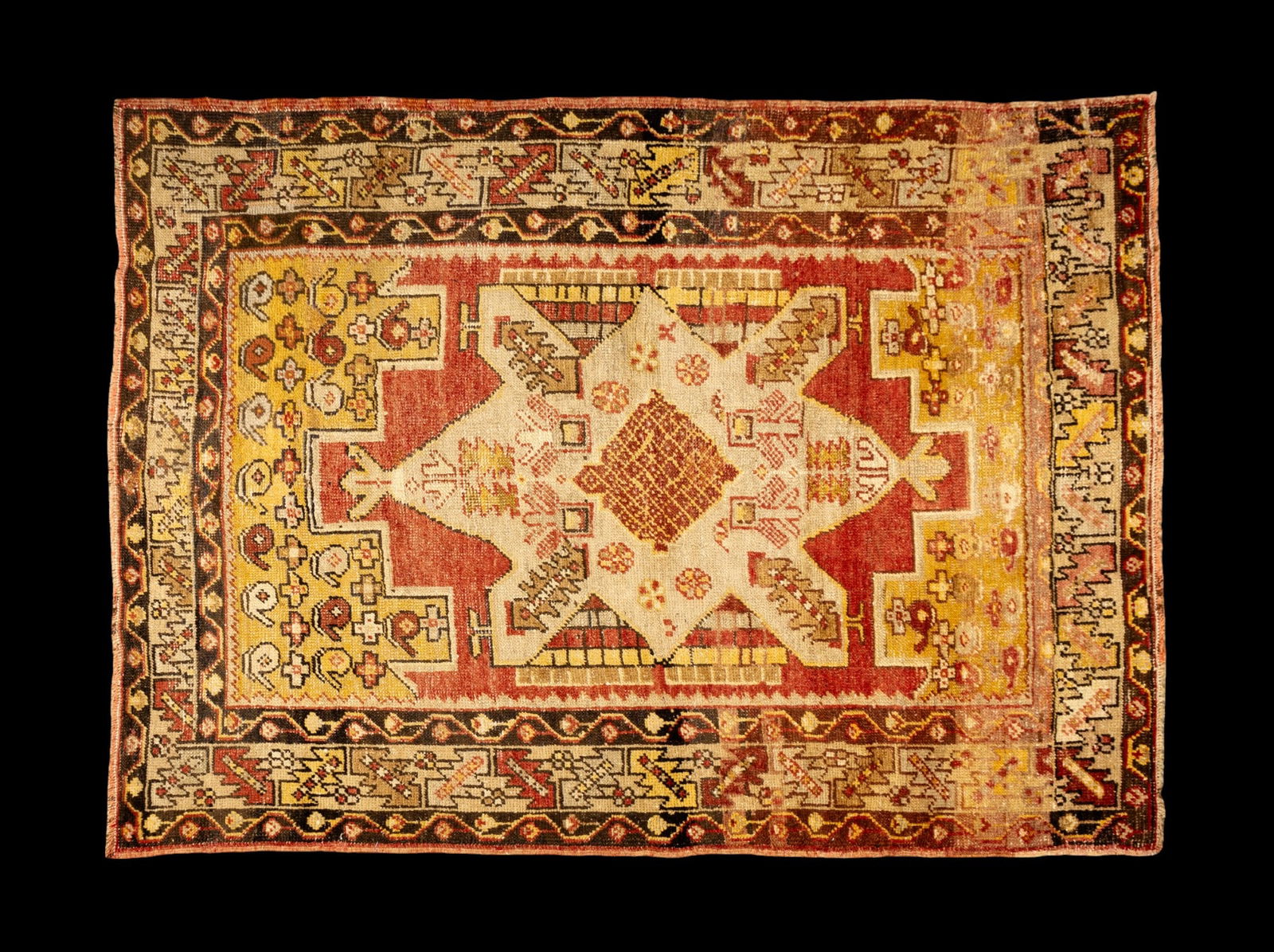 Antique Oushak Turkish Rug (1 of 8)