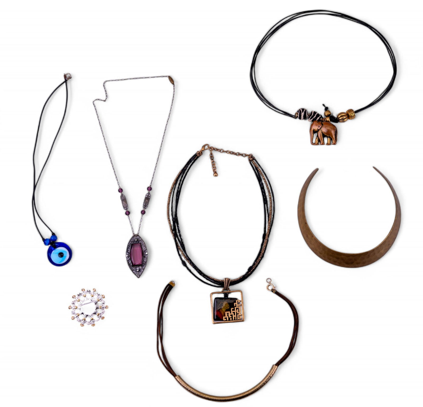 Victorian, Collar, Costume Necklaces (1 of 13)