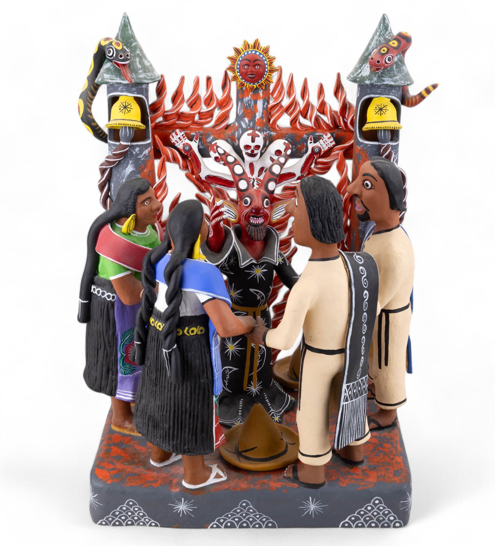 Mexican Folk Figural Art Statue / Sculpture (1 of 15)