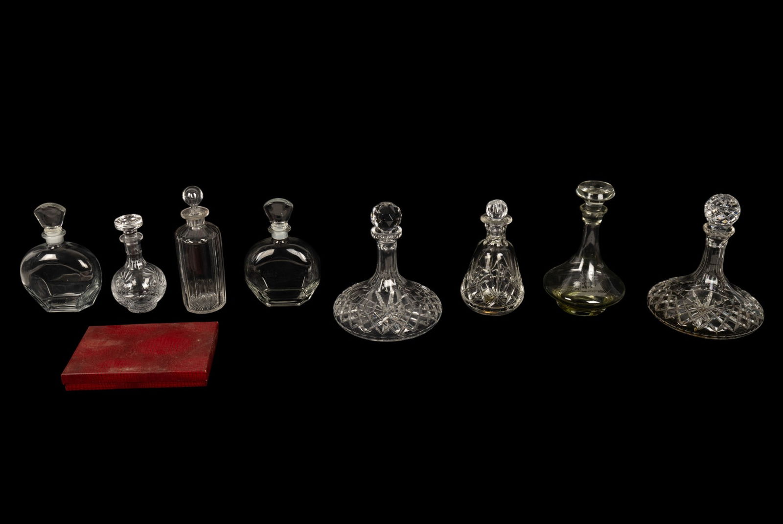 Glass Decanters (8) + Cocktail Shaker Set (1 of 17)