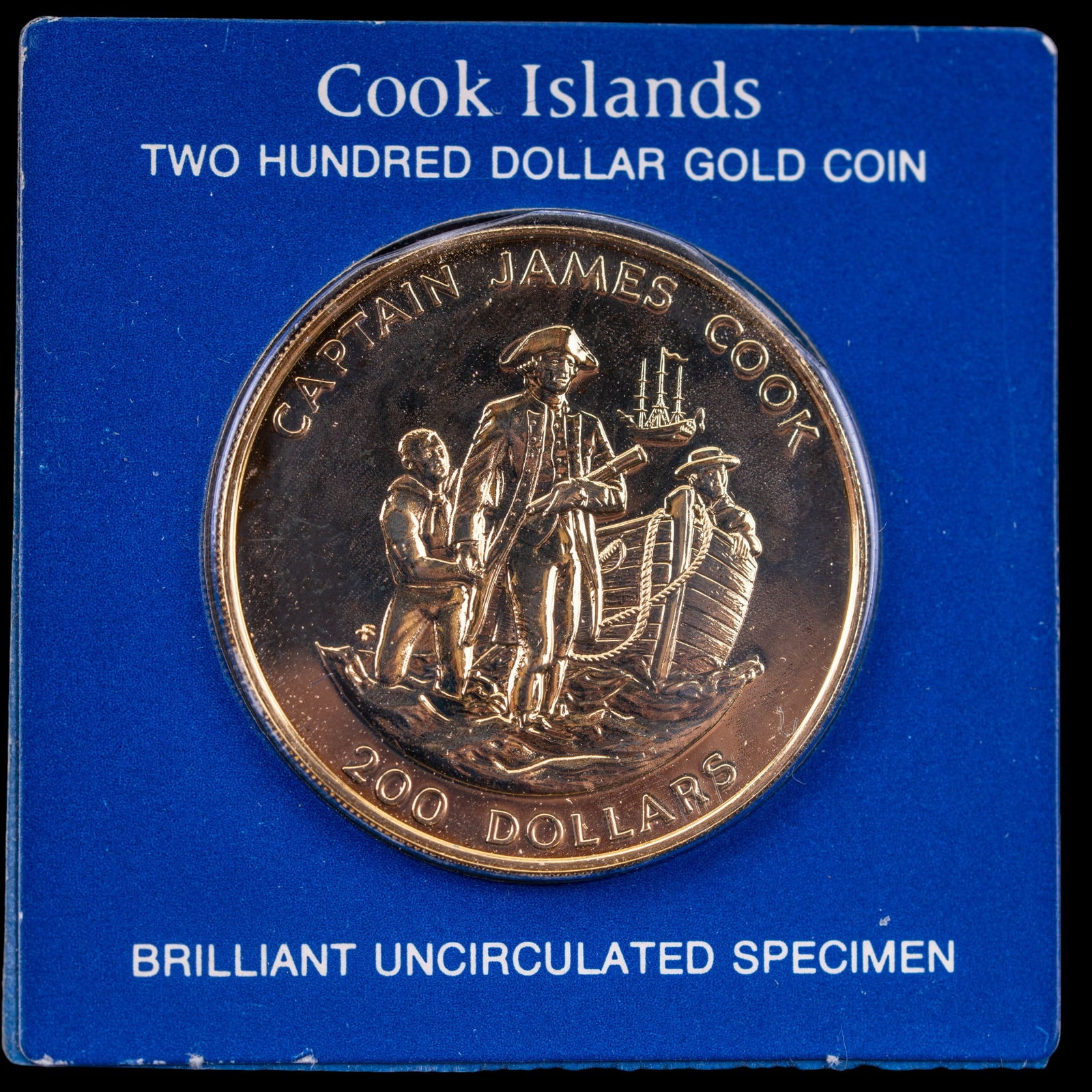 1978 Cook Islands Gold $200 Coin (1 of 2)