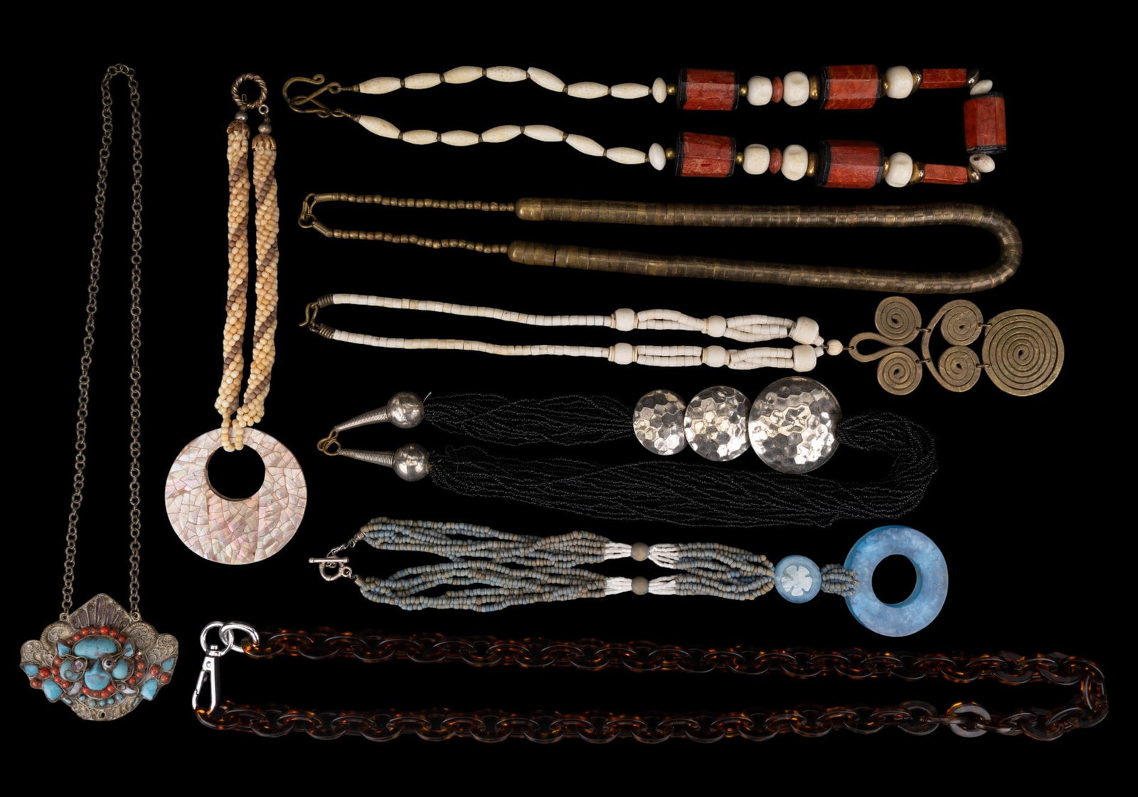 Beaded Pendant & Other Pendant Necklaces (8) (1 of 14)