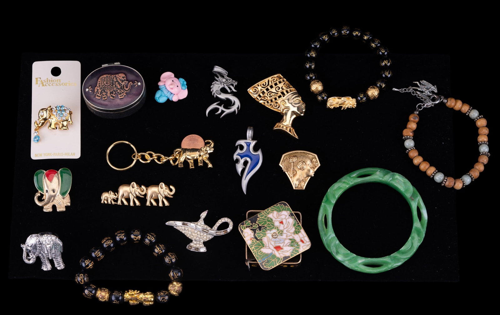 Asian & Ethnic Style Jewelry Assortment (17 Pcs) (1 of 11)