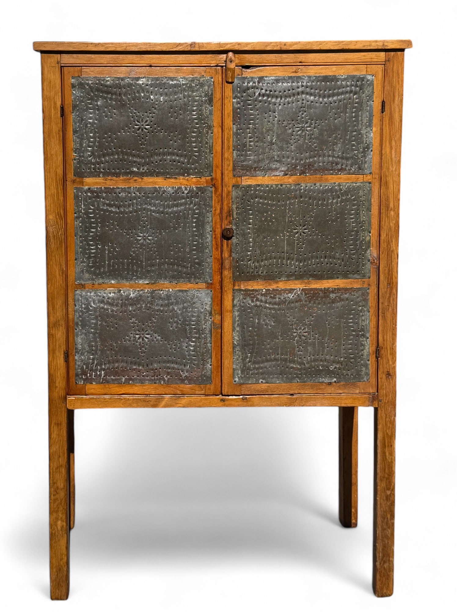 19th C. Punched Tin Pie Safe (1 of 7)