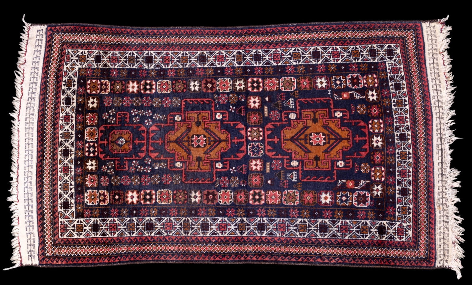 Hand-Knotted Persian Tribal Rug (1 of 11)