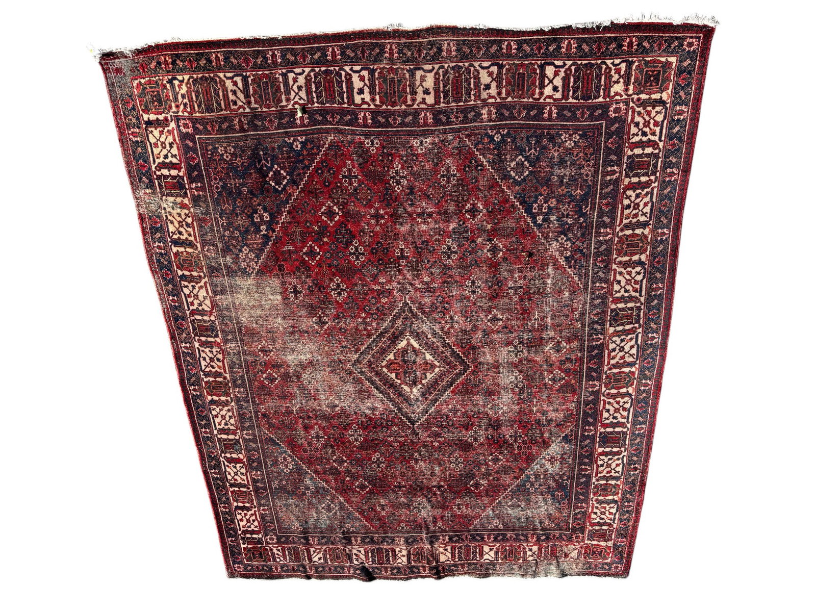 Large Hand Knotted Persian Rug Semi-Antique (1 of 7)