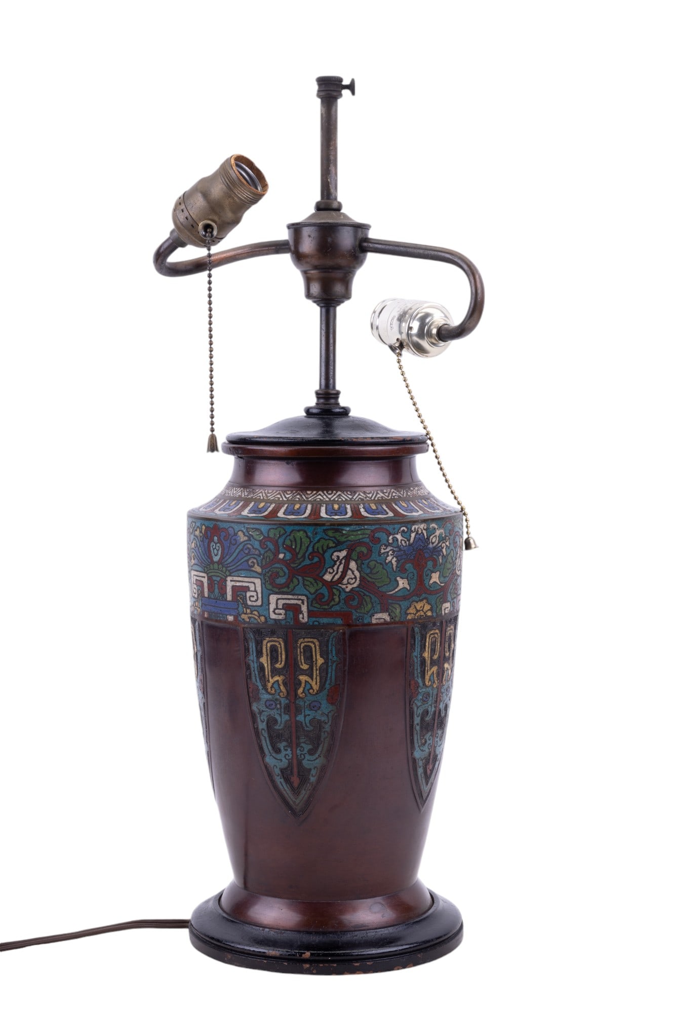 Chinese Cloisonne Lamp (1 of 10)
