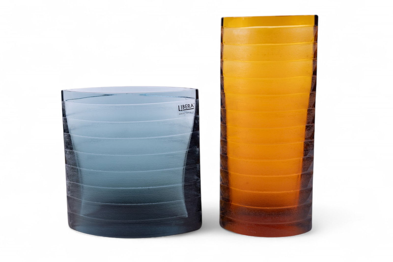 Libera Czech Crystal Vases (2) (1 of 9)