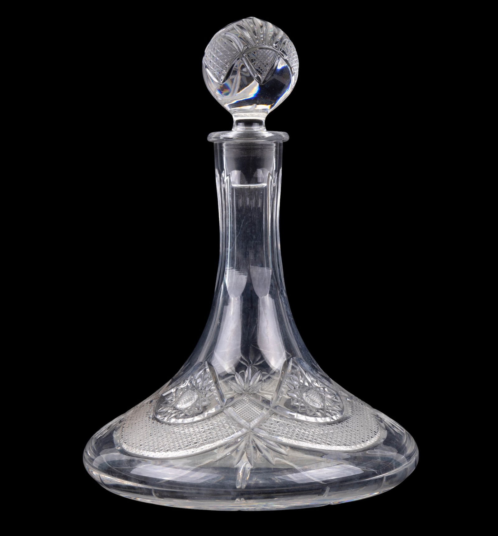Cut Crystal Ships Decanter (1 of 9)