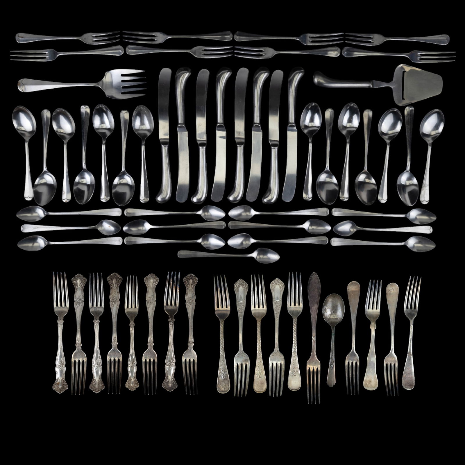 Stainless and Silverplated Flatware (1 of 20)