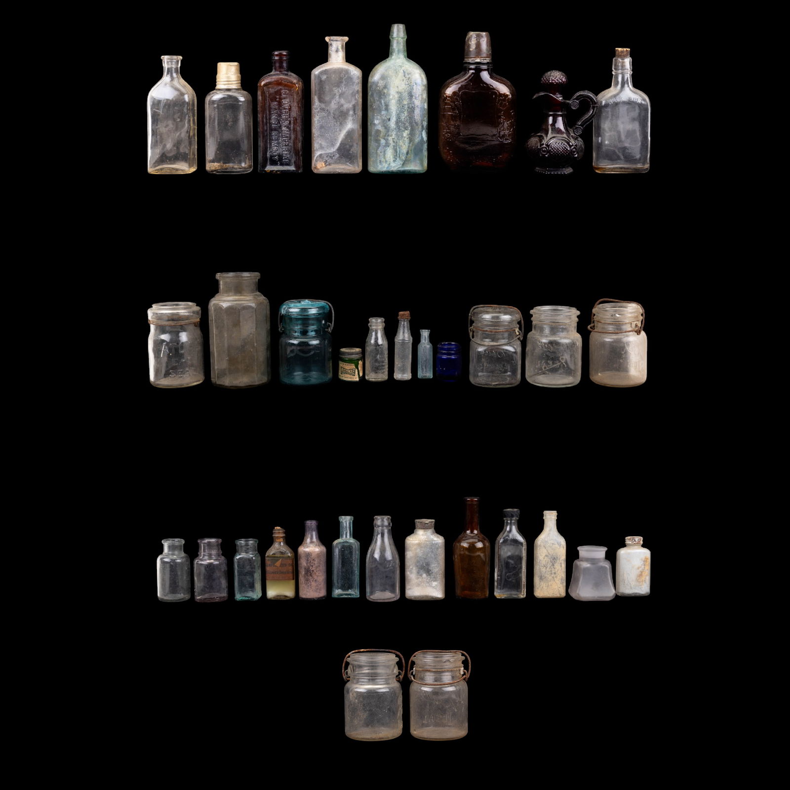 Antique Ball Jars, Other Glass / Medicine Bottles (1 of 20)