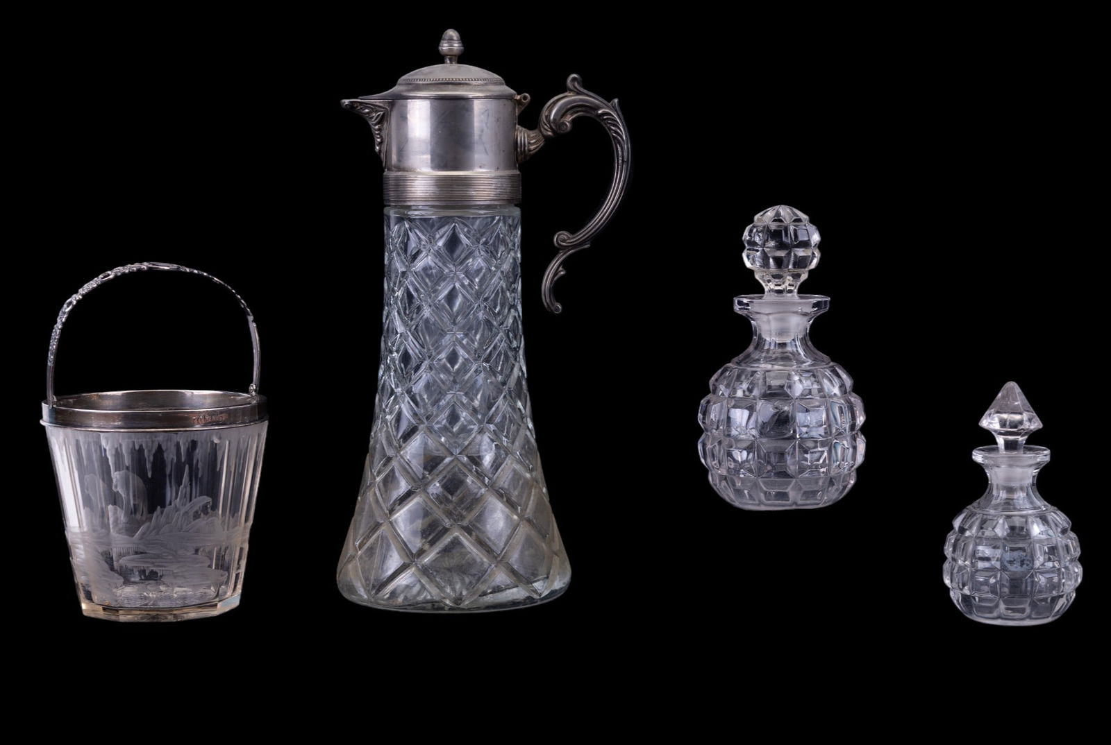 Crystal Perfume Bottles and Cut Glass (1 of 13)