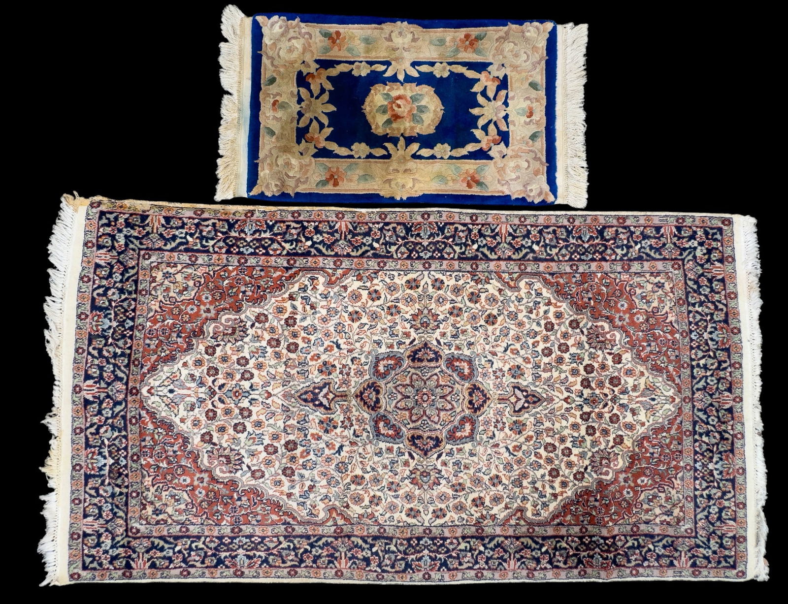 Kashan Persian & Chinese Abusson Rug (1 of 9)
