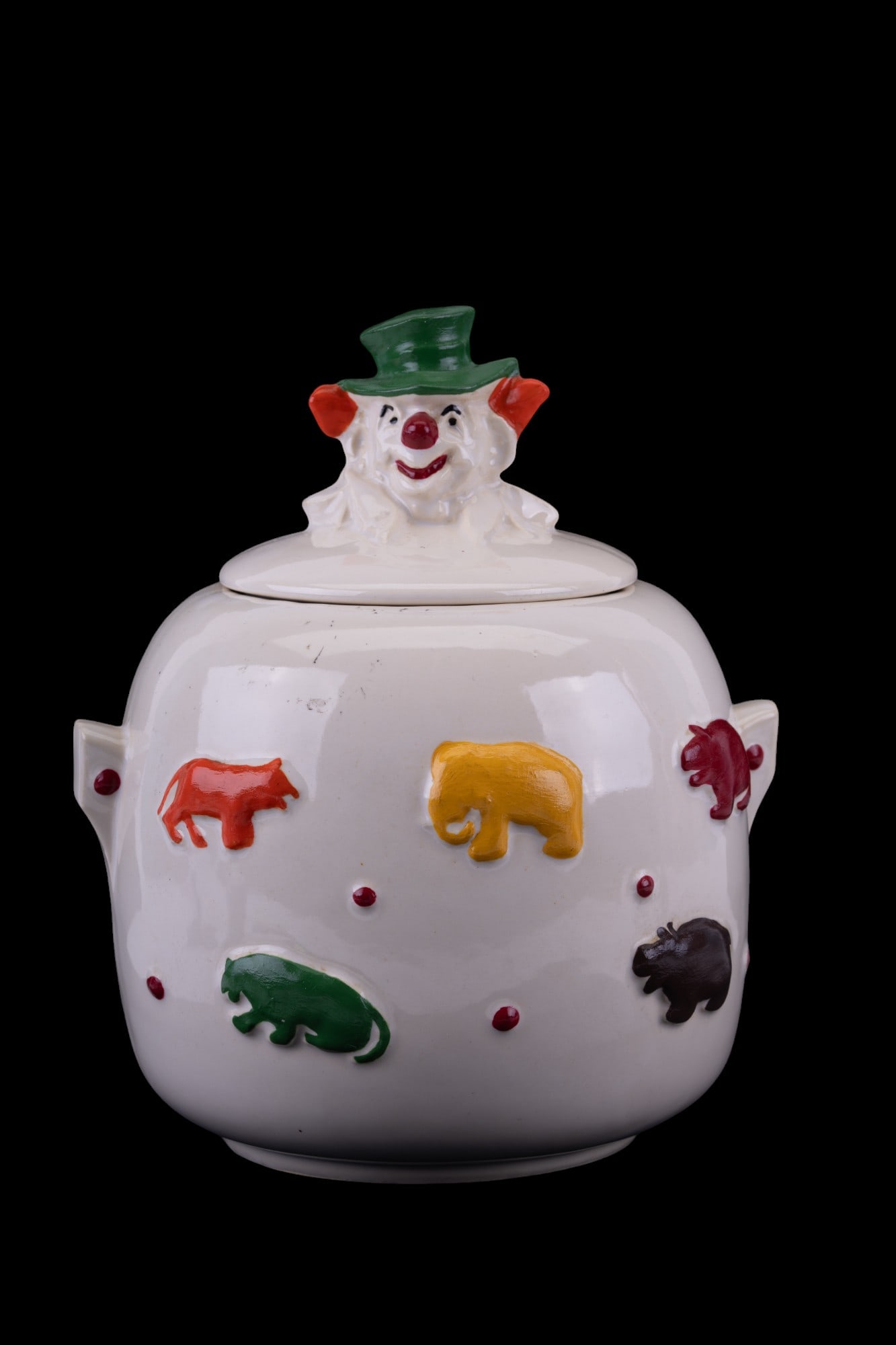 1960s McCoy Animal Crackers Cookie Jar (1 of 9)