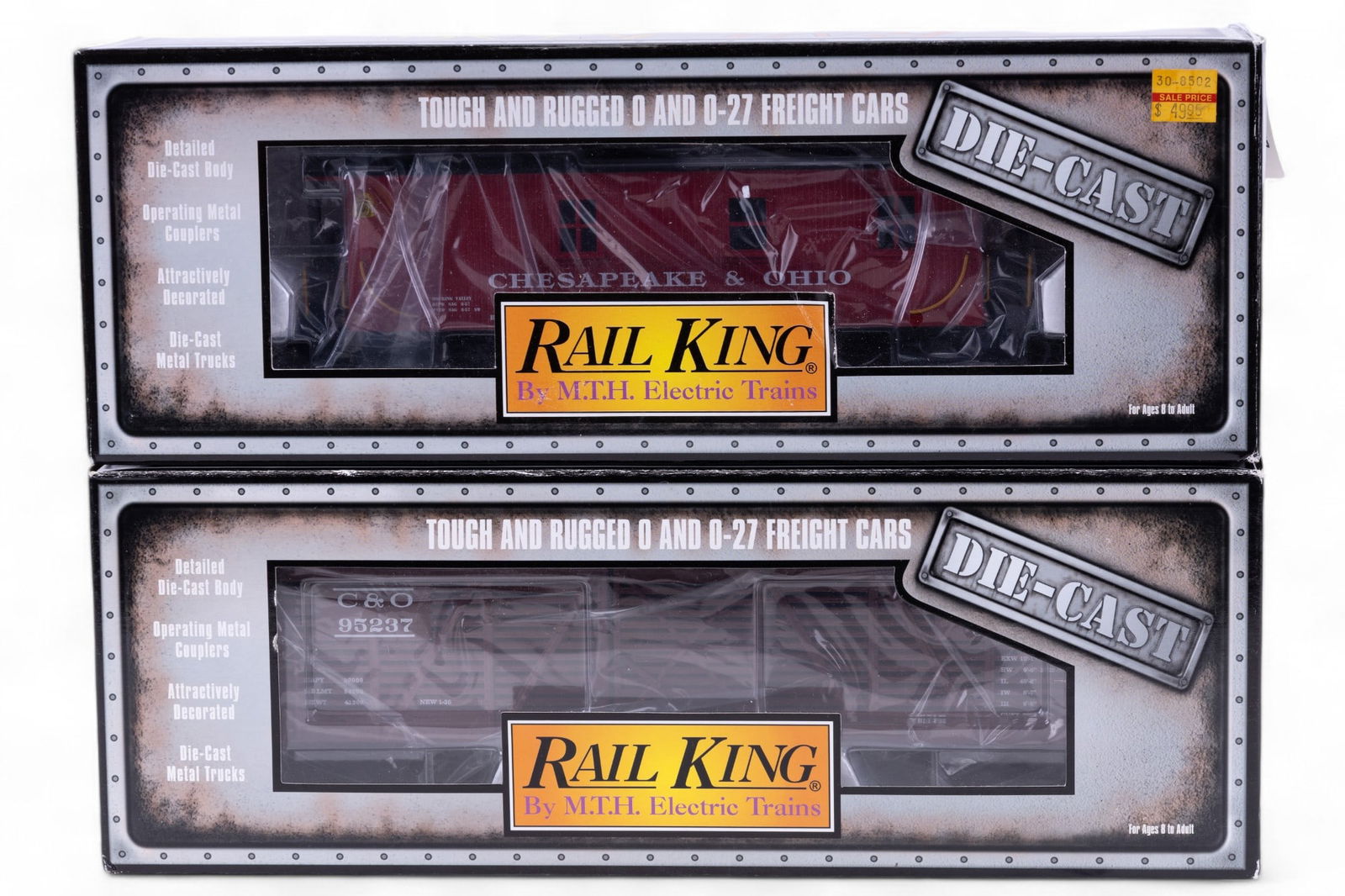 MTH NIB - Rugged Rails (2) Chesapeake & Ohio C&O (1 of 9)