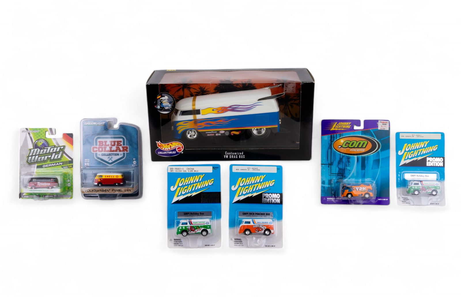 Volkswagen Hot Wheels Large Drag Bus + Mini Models (1 of 11)
