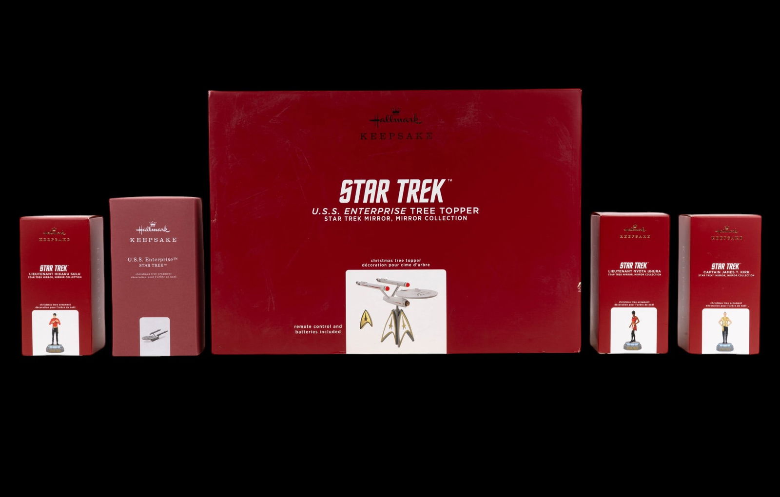 Hallmark Keepsake Star Trek Tree Topper & Ornament (1 of 8)
