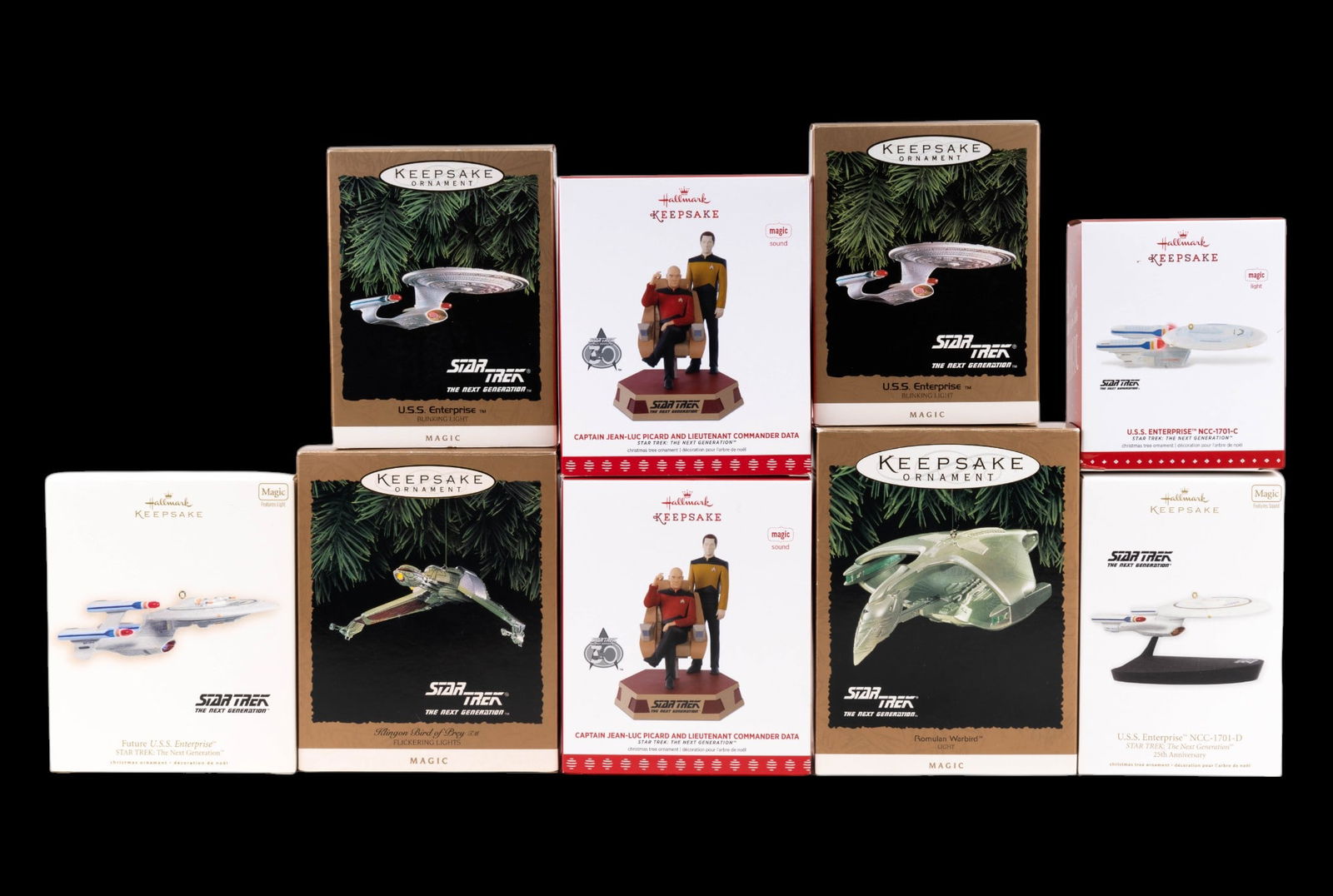 Hallmark Keepsake Star Trek Next Gen Ornaments (1 of 14)