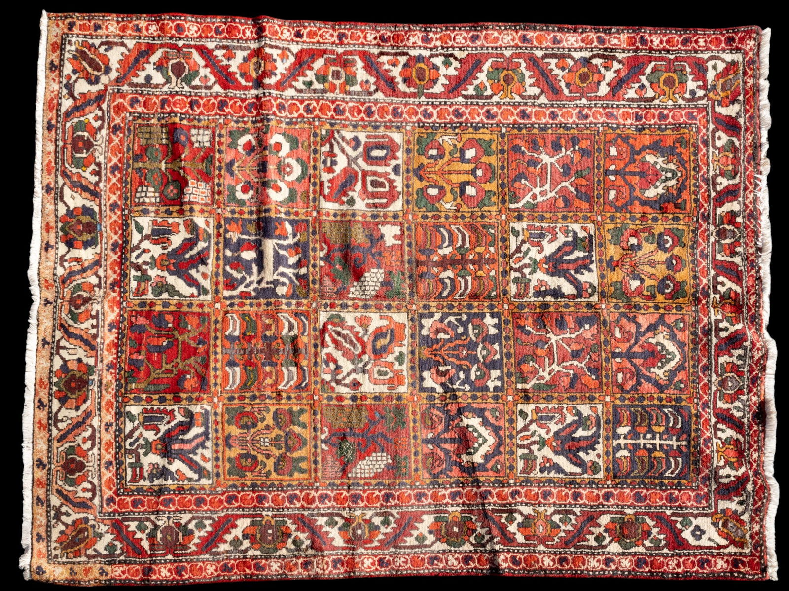 Persian Rug w/ Garden Design (1 of 10)