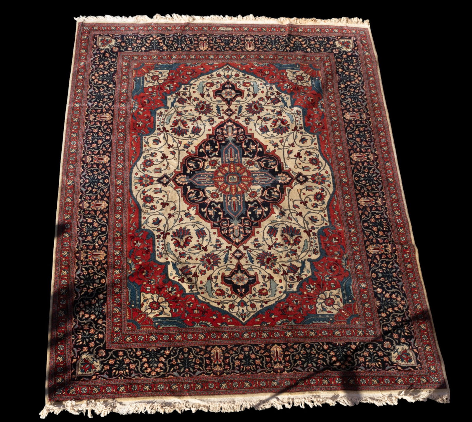 Signed Tabriz Persian Rug (1 of 11)