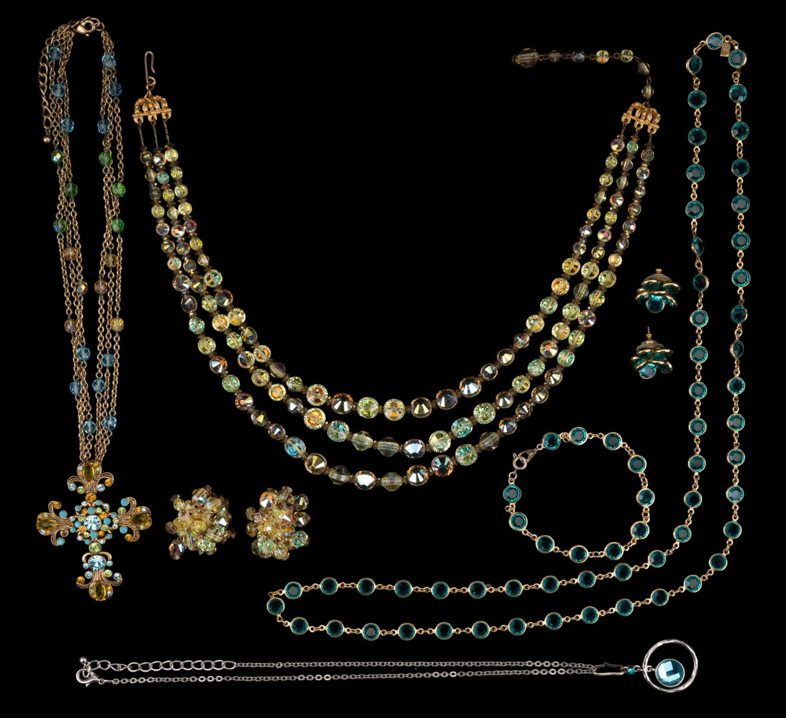 Swarovski Touchstone & More Rhinestone Jewelry (1 of 11)