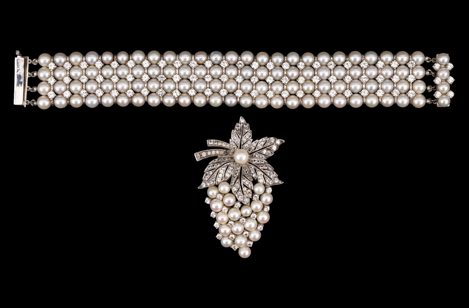 Sterling and Pearl Vintage Jewelry (1 of 6)