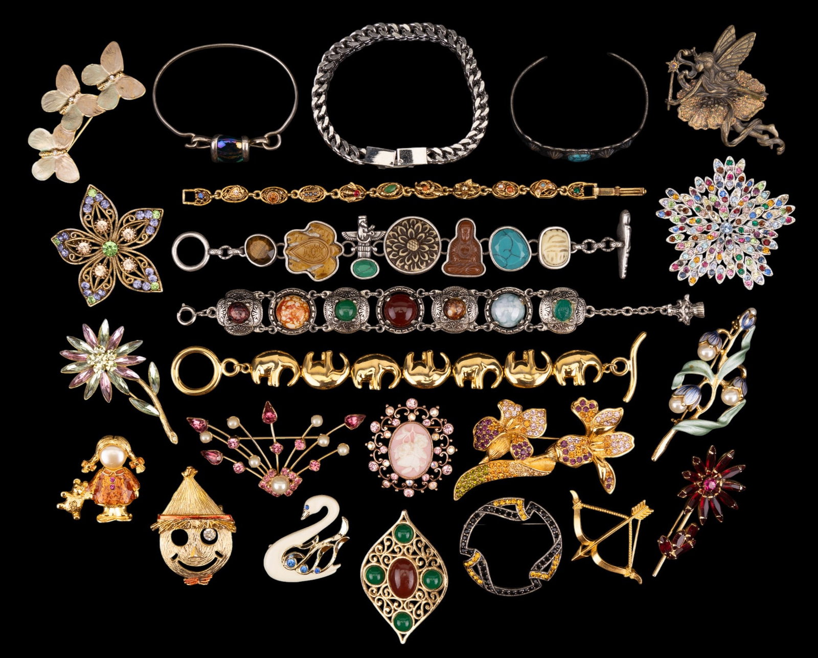 Trifari and Vintage Fashion Jewelry (1 of 16)