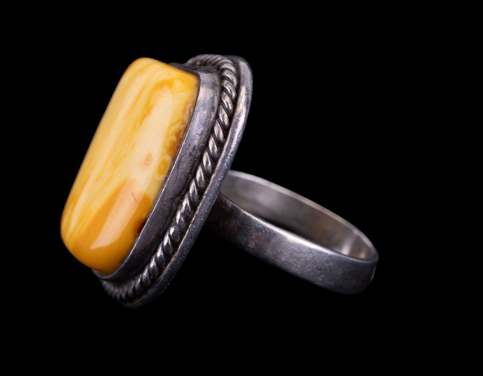 Faberge Necklace and Stainless Steel Ring (1 of 10)